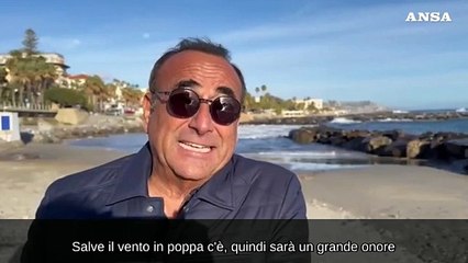 Sanremo, Carlo?Conti:  "Al Festival collegamento con il Vespucci"