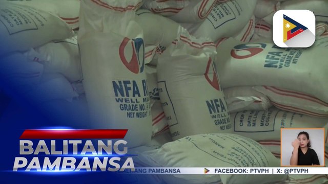 150K metric tons ng NFA rice, nakatakdang ilabas ng D.A.