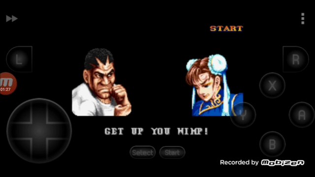 Street Fighter II Turbo: Hyper Fighting Balrog vs Chun-li luta