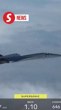 Boom! US jet breaks sound barrier in bid to revive supersonic travel