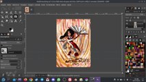 Amazing Tips for Drawing Chibi Mai Shiranui in GIMP