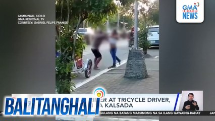 Motorcycle rider at tricycle driver, nagsuntukan sa kalsada | Balitanghali