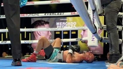 Nicaragûense Ernesto Mercado fulmina a José Pedraza en cuatro rondas