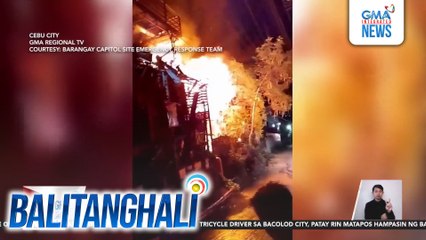 78-anyos na lalaki, patay nang ma-trap sa nasusunog na bahay | Balitanghali