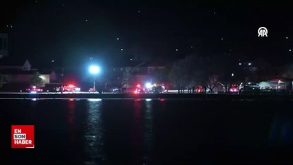 ABD'de yolcu uçağı ile helikopter çarpışarak düştü