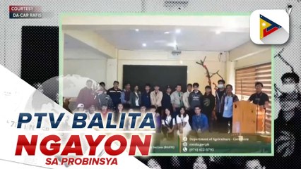 9 studyante ng Tuba Central HS, nakapagtapos ng 80-hour work immersion sa BABRC ng D.A.-CAR