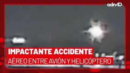 🚨¡Última Hora! Avión comercial se impacta contra helicóptero, hay más de 60 muertos