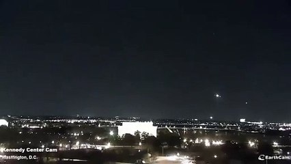 ext-Un avión choco contra un helicóptero en Washington DC Estados Unidos