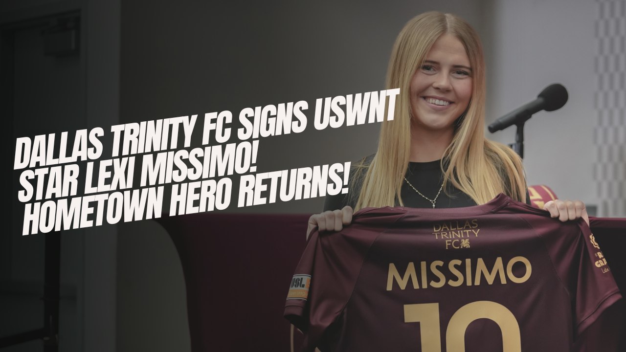 Dallas Trinity FC Signs USWNT Star Lexi Missimo! 🚨🔥 Hometown Hero Returns!