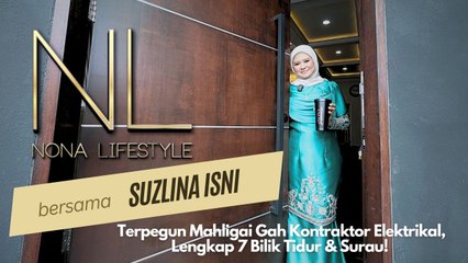 Terpegun Mahligai Gah Kontraktor Elektrikal, Lengkap 7 Bilik Tidur & Surau!