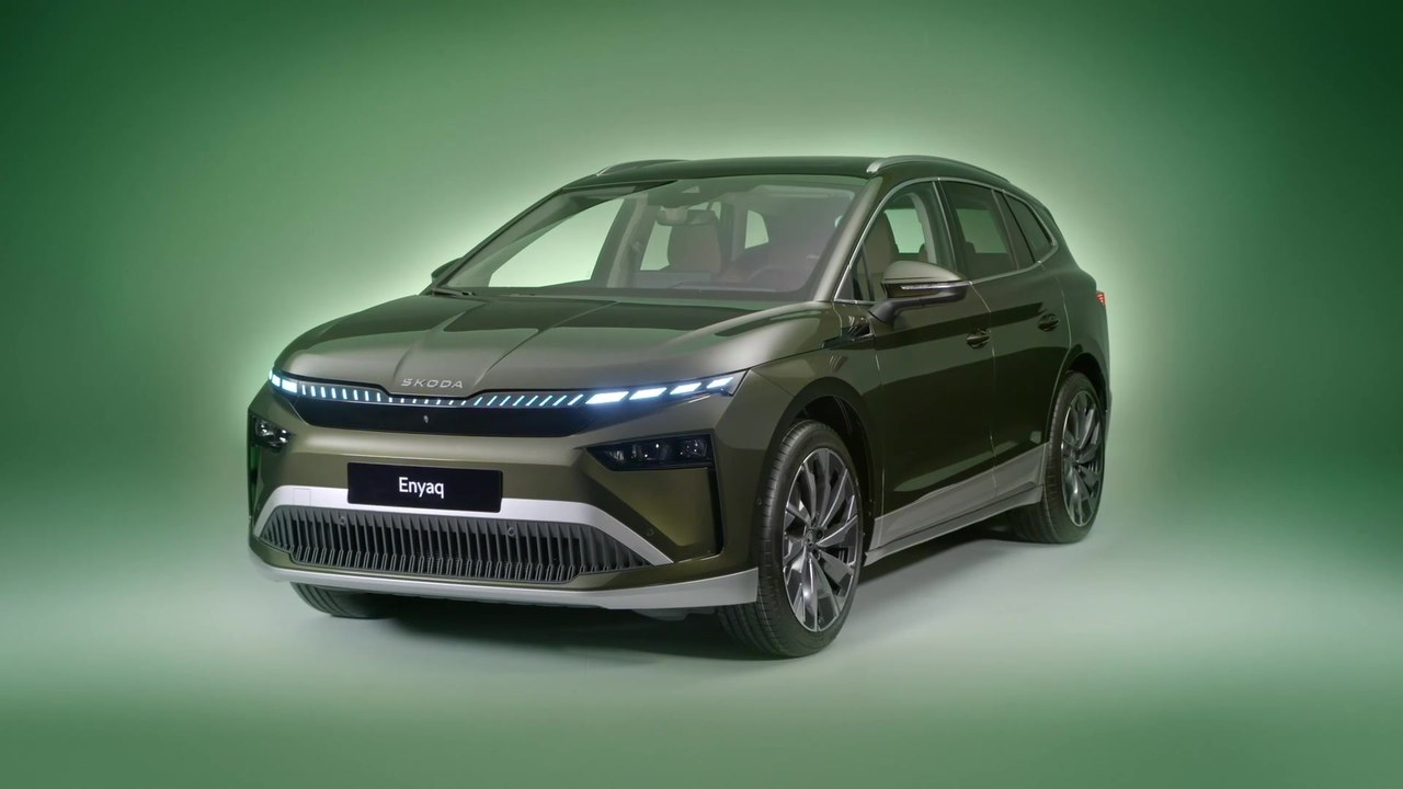 Der neue Škoda Enyaq - Optimierte Aerodynamik trägt zu größerer Reichweite bei