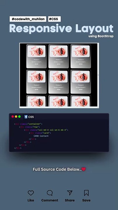 Resposive Layout menggunakan html dan css #HTML #html5 #htmlcss #htmlcode #htmlemail #htmlcoding