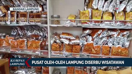 Libur Panjang, Pusat Oleh-Oleh Lampung Diserbu Wisatawan
