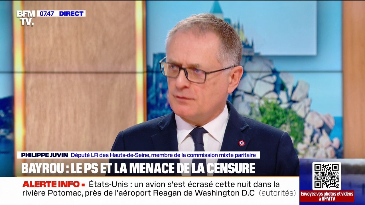 Philippe Juvin (LR): "Si ce soir, nous sortons de la commission mixte paritaire sans budget, je crains le pire"