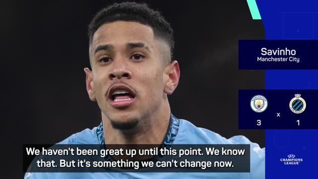 Savinho comes off bench to help City qualify in Champions League