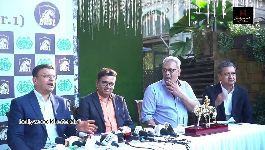 HPSL India Derby Exclusive Press Conference For Unveil The Highlights Of Racing Event
