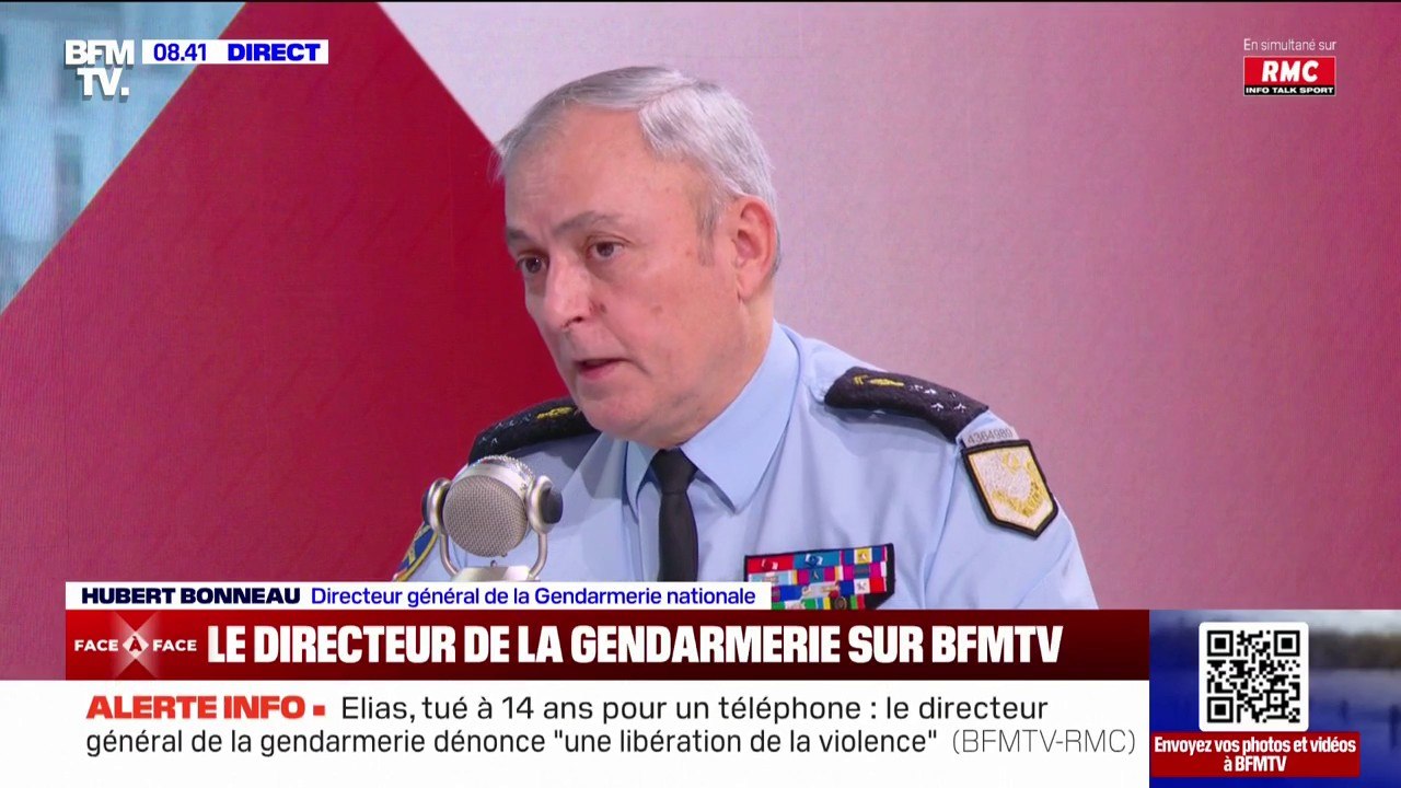 Terrorisme: "La menace est tout à fait réelle", déclare Hubert Bonneau, directeur général de la Gendarmerie nationale