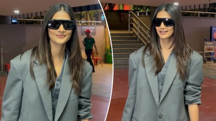 Pooja Hegde Snapped At The Airport As She Lands Into Mumbai