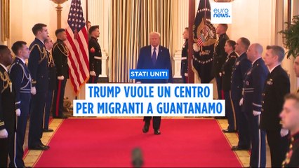 Trump ordina al Pentagono di preparare un centro di detenzione per migranti a Guantanamo Bay