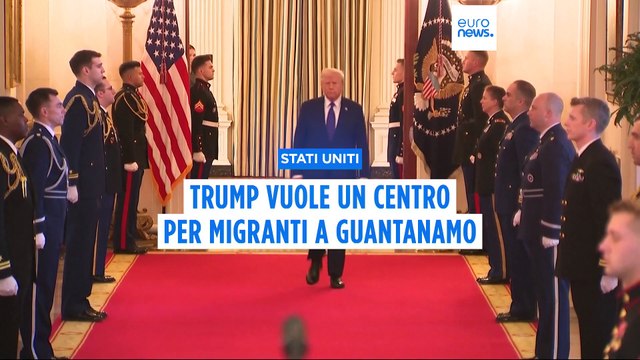 Trump ordina al Pentagono di preparare un centro di detenzione per migranti a Guantanamo Bay