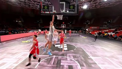 Así juega Fabian Kayser, el fenómeno de 15 años y 2,02 m. del Madrid