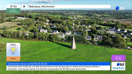 30/01/2025 - ici matin par ici Cotentin en vidéo