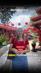 Meriahkan Imlek di Vihara Bali, Begini Tanggapan Beberapa Umat Yang Merayakan