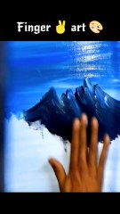 Can I Paint a Night with Just My FINGERS?