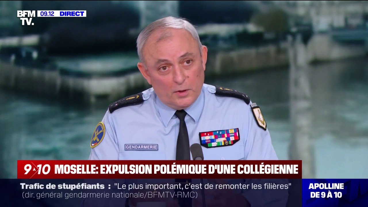 Interpellation d'une collégienne en situation irrégulière en Moselle: les gendarmes "n'auraient pas dû entrer dans l'établissement", dit Hubert Bonneau, directeur général de la Gendarmerie nationale, qui parle "d'une erreur collective"