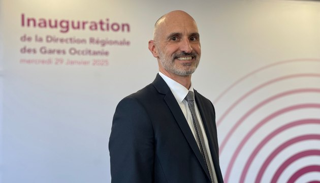 Interview d'Hilaire Hautem, directeur de la nouvelle direction régionale des gares Occitanie de SNCF Gares & Connexions
