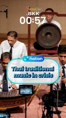 Thai traditional music in crisis