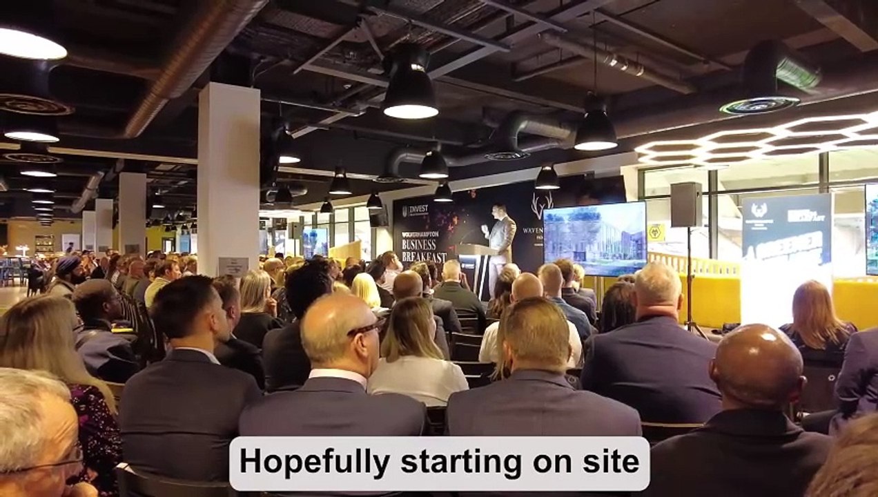 Wolverhampton Canalside South Development - James Dickens interview