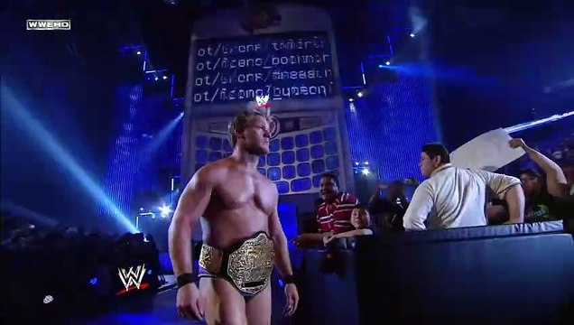 Chris Jericho World Heavyweight Champion Entrance Cyber Sunday 2008