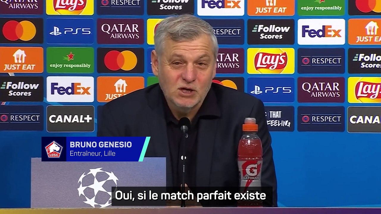 Genesio : "La soirée est parfaite"