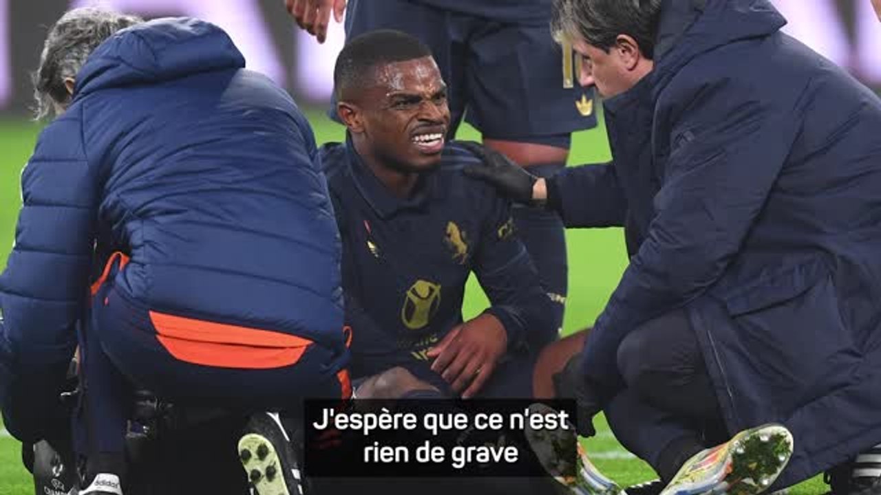 Juventus - Motta sur la blessure de Kalulu : "J'espère que ce n'est rien de grave"