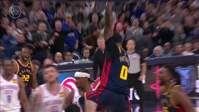 Payton II throws down vicious poster dunk over Thunder's Hartenstein