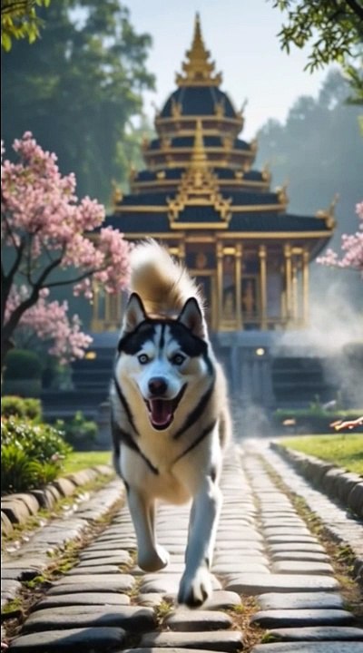 Dog Run Away