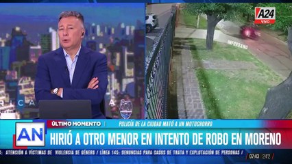 Un policía mató a un motochorro en Moreno: el ladrón tenía antecedentes y pedido de captura