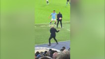 Guardiola deja en plena efervescencia una secuencia cómica con el entrenador del Brujas