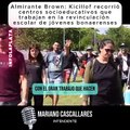Kicillof recorrió centros socioeducativos que trabajan en la revinculación escolar de jóvenes
