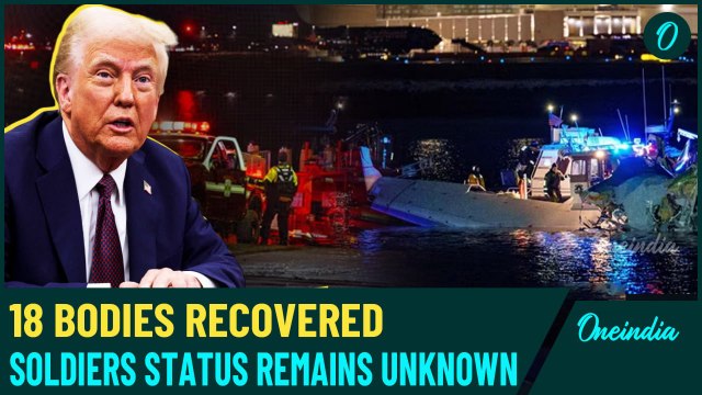 U.S Breaking: 18 Bodies Recovered After Horrific Mid-Air Collision of AA Plane With Army Chopper