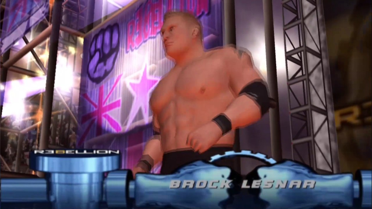 WWE Scott Steiner vs Brock Lesnar SmackDown Here comes the Pain | PCSX2 emulator