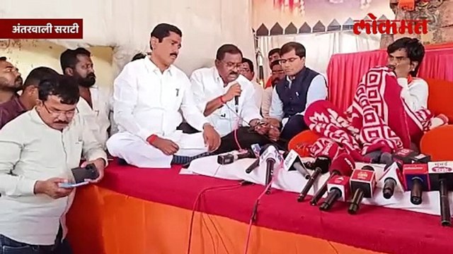 जरांगेंनी उपोषण सोडलं