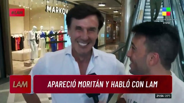 Reapareció Roberto Moritán y reveló si podría haber reconciliación con Pampita