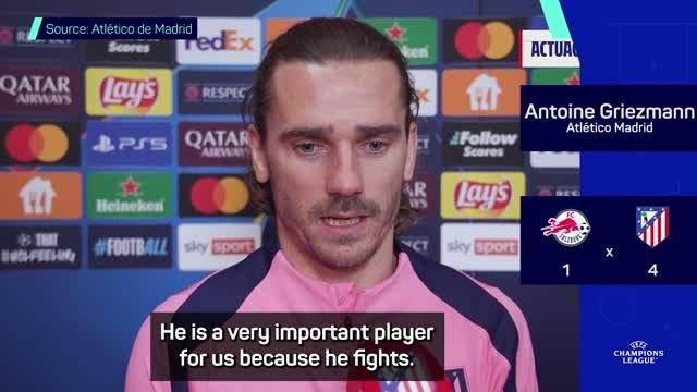 Griezmann inspired by Giuliano Simeone in Atletico rout