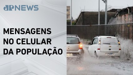 Rio de Janeiro tem alerta extremo da Defesa Civil pela primeira vez