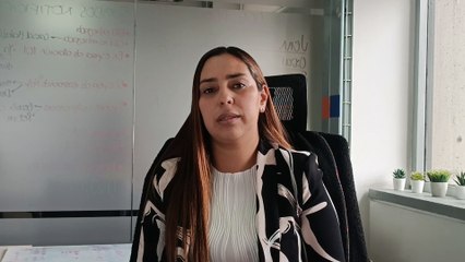 Habla Kelly Murcia, subdirectora de Cobro Tributario de la Secretaría de Hacienda