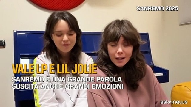Sanremo, Vale LP e Lil Jolie: il Festival suscita grandi emozioni