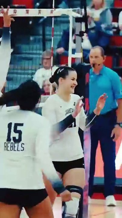 Volleyball player's beauty