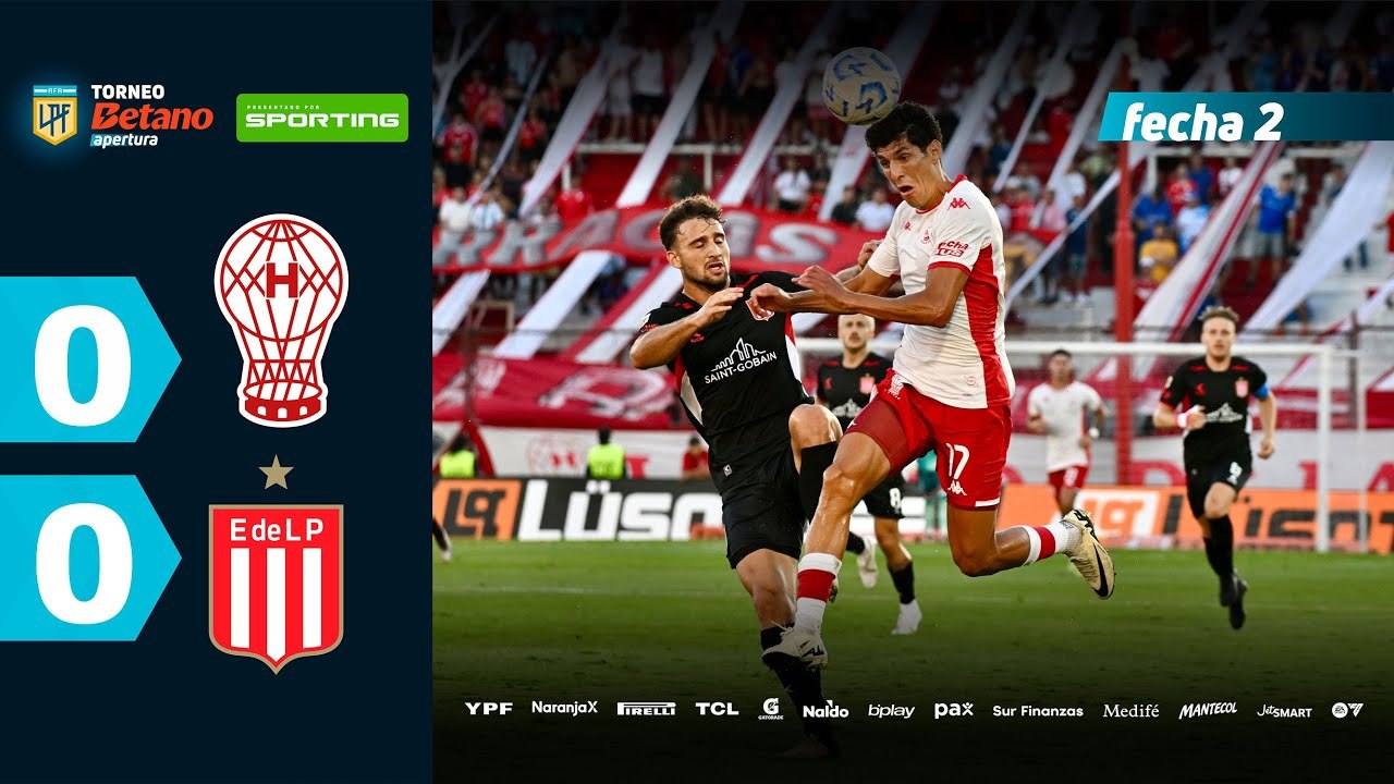 Huracán vs Estudiantes (0-0) | LPF Torneo Apertura 2025 | Fecha 2